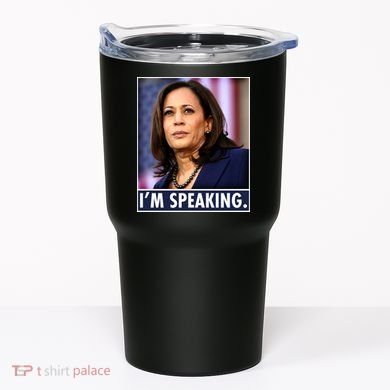 Kamala Harris I'm Speaking Vice President Debate Quote Tumbler