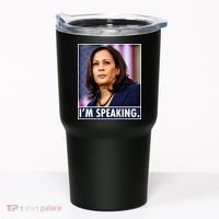 Kamala Harris I'm Speaking Vice President Debate Quote Tumbler thumb 0