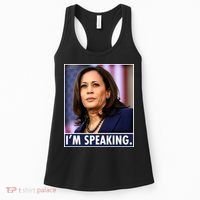 Kamala Harris I'm Speaking Vice President Debate Quote Women's Tank Top thumb 0