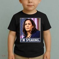 Kamala Harris I'm Speaking Vice President Debate Quote Toddler T-Shirt thumb 2