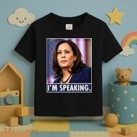 Kamala Harris I'm Speaking Vice President Debate Quote Toddler T-Shirt thumb 3