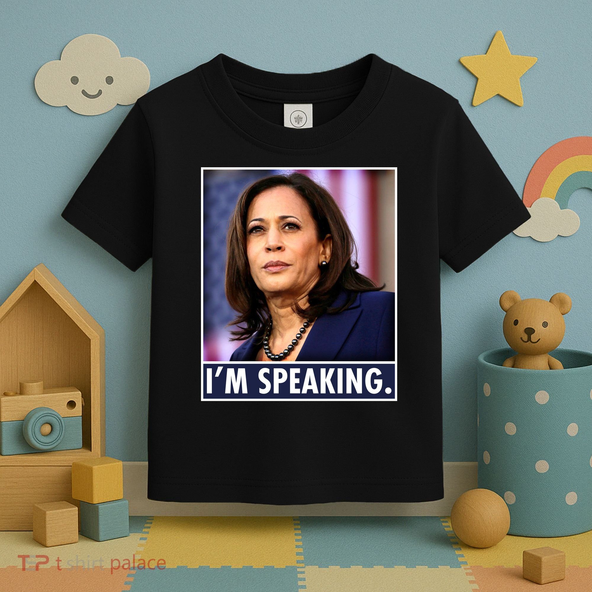 Kamala Harris I'm Speaking Vice President Debate Quote Toddler T-Shirt