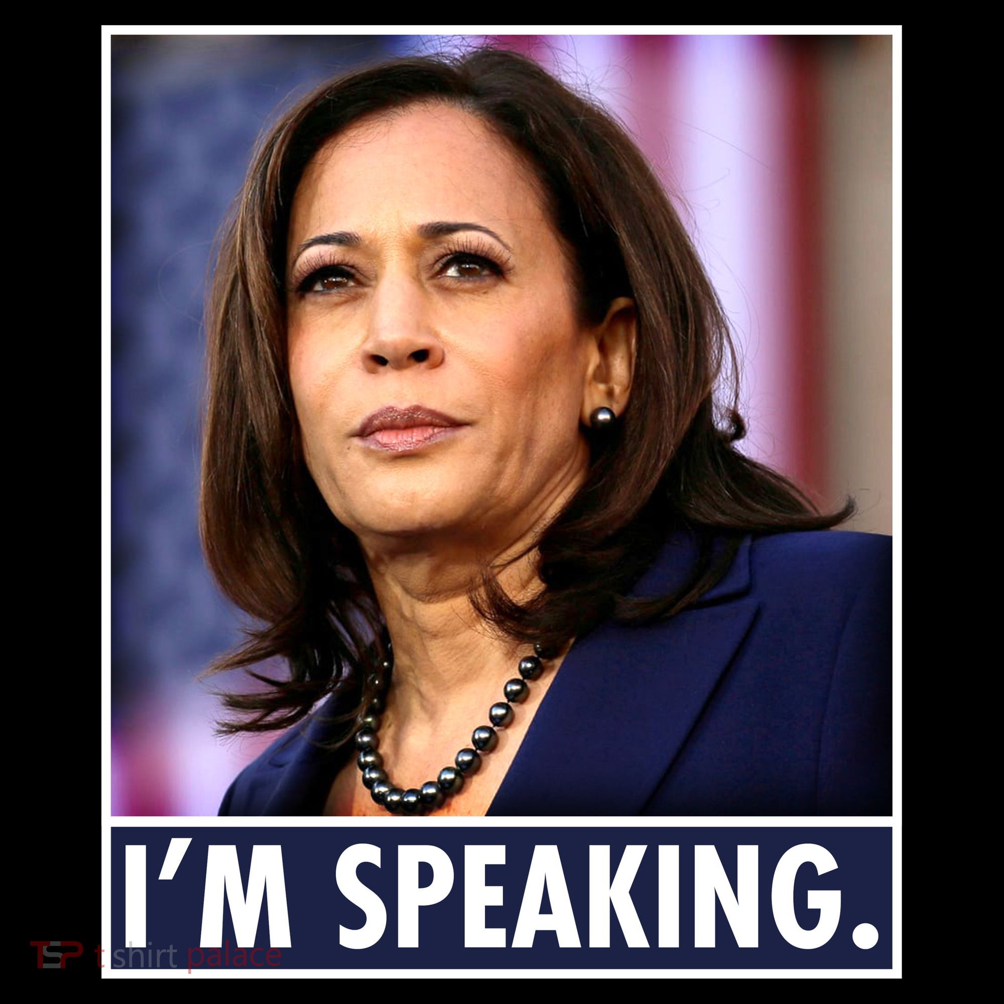 Kamala Harris I'm Speaking Vice President Debate Quote Women's Long Sleeve Shirt