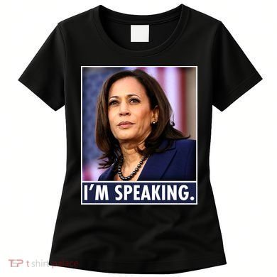 Kamala Harris I'm Speaking Vice President Debate Quote Women's T-Shirt