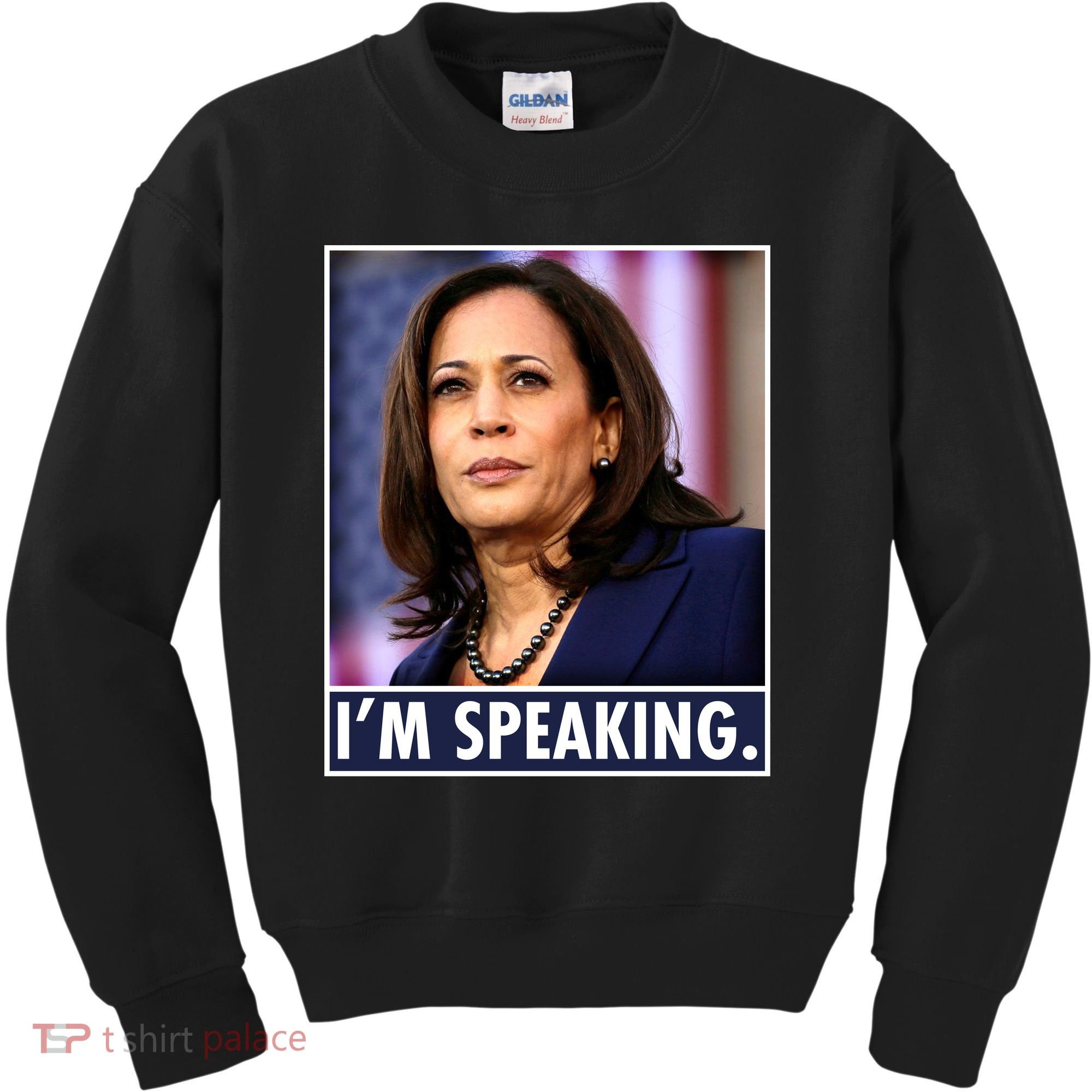 Kamala Harris I'm Speaking Vice President Debate Quote Kids Sweatshirt