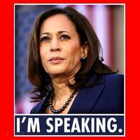 Kamala Harris I'm Speaking Vice President Debate Quote Santa Hat thumb 1