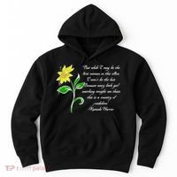 Kamala Harris Inspiring Quote Hoodie thumb 0