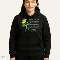 Kamala Harris Inspiring Quote Hoodie thumb 5