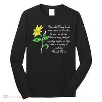 Kamala Harris Inspiring Quote Long Sleeve Shirt thumb 0