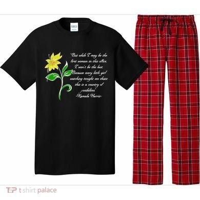 Kamala Harris Inspiring Quote Pajama Set