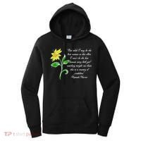 Kamala Harris Inspiring Quote Women's Hoodie thumb 0