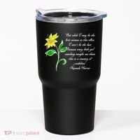 Kamala Harris Inspiring Quote Tumbler thumb 0