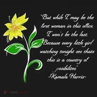 Kamala Harris Inspiring Quote Mousepad thumb 1