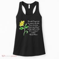 Kamala Harris Inspiring Quote Women's Tank Top thumb 0