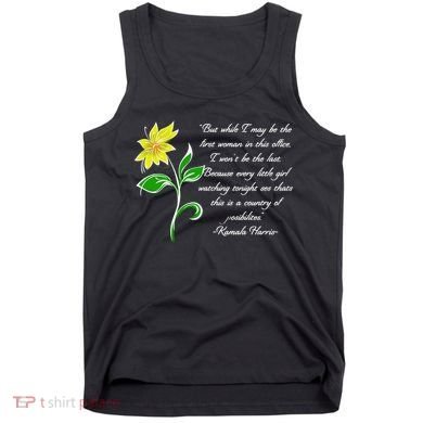 Kamala Harris Inspiring Quote Tank Top