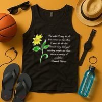 Kamala Harris Inspiring Quote Tank Top thumb 4