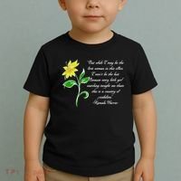 Kamala Harris Inspiring Quote Toddler T-Shirt thumb 2