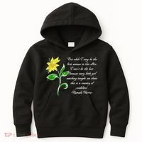 Kamala Harris Inspiring Quote Kids Hoodie thumb 0