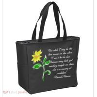 Kamala Harris Inspiring Quote Tote Bag thumb 2