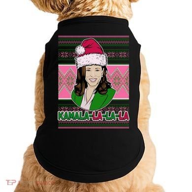 Kamala La La La  AKA Ugly Christmas Sweater Doggie Tank