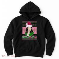 Kamala La La La  AKA Ugly Christmas Sweater Hoodie thumb 0