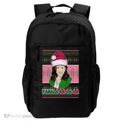 Kamala La La La  AKA Ugly Christmas Sweater Backpack