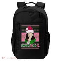 Kamala La La La  AKA Ugly Christmas Sweater Backpack thumb 0