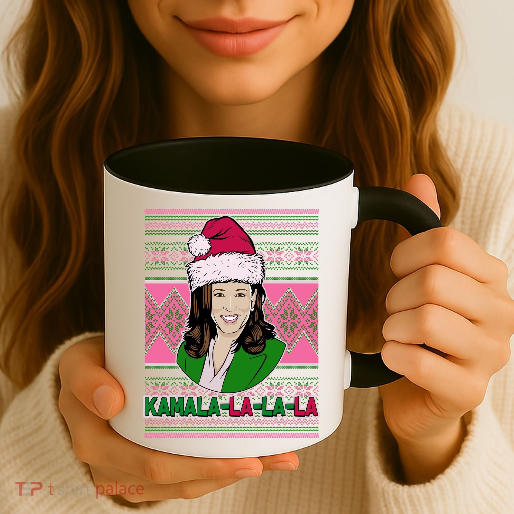 Kamala La La La  AKA Ugly Christmas Sweater Coffee Mug