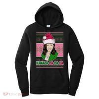Kamala La La La  AKA Ugly Christmas Sweater Women's Hoodie thumb 0