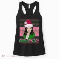 Kamala La La La  AKA Ugly Christmas Sweater Women's Tank Top thumb 0