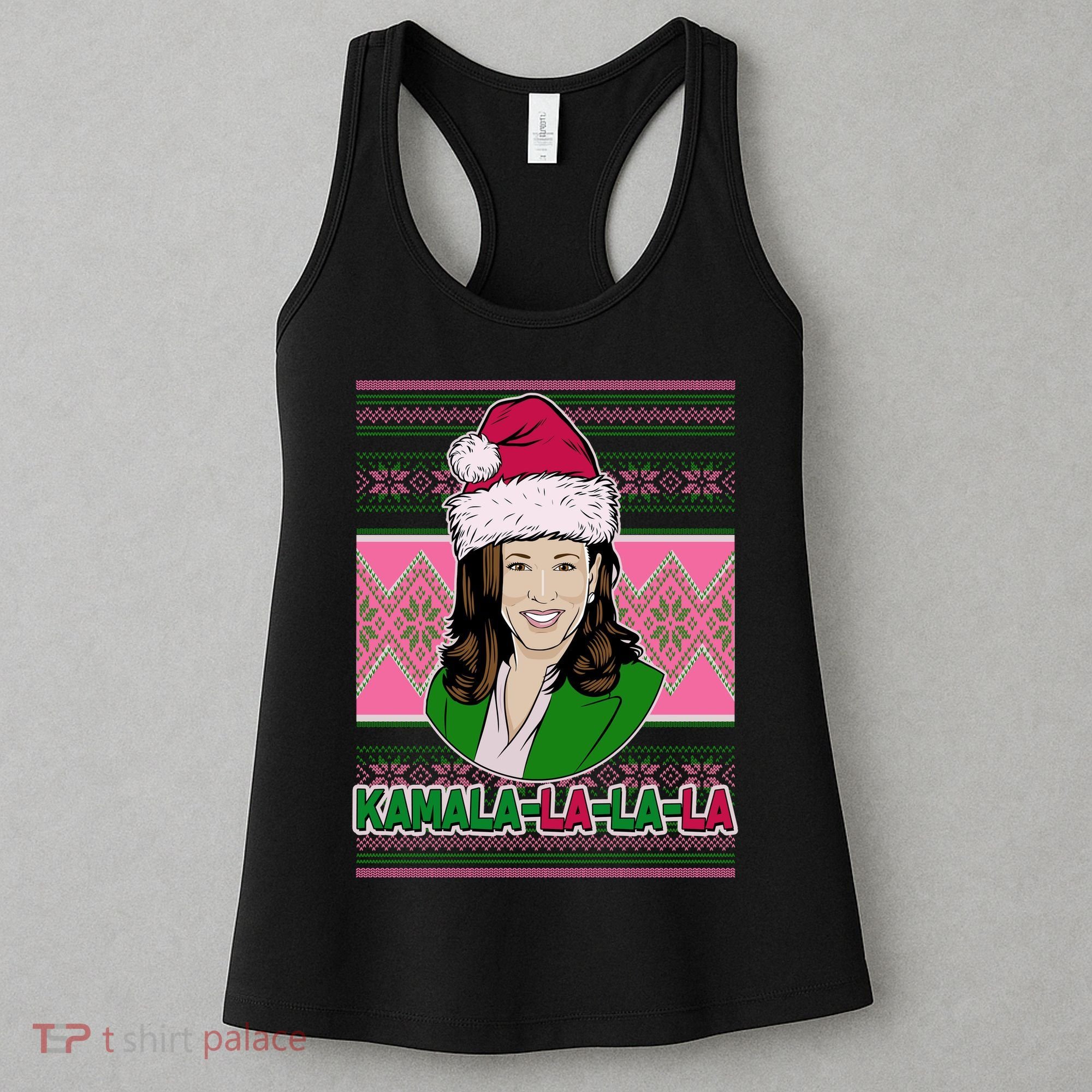 Kamala La La La  AKA Ugly Christmas Sweater Women's Tank Top