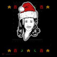 Kamala La La La Ugly Christmas Sweater Coffee Mug thumb 5