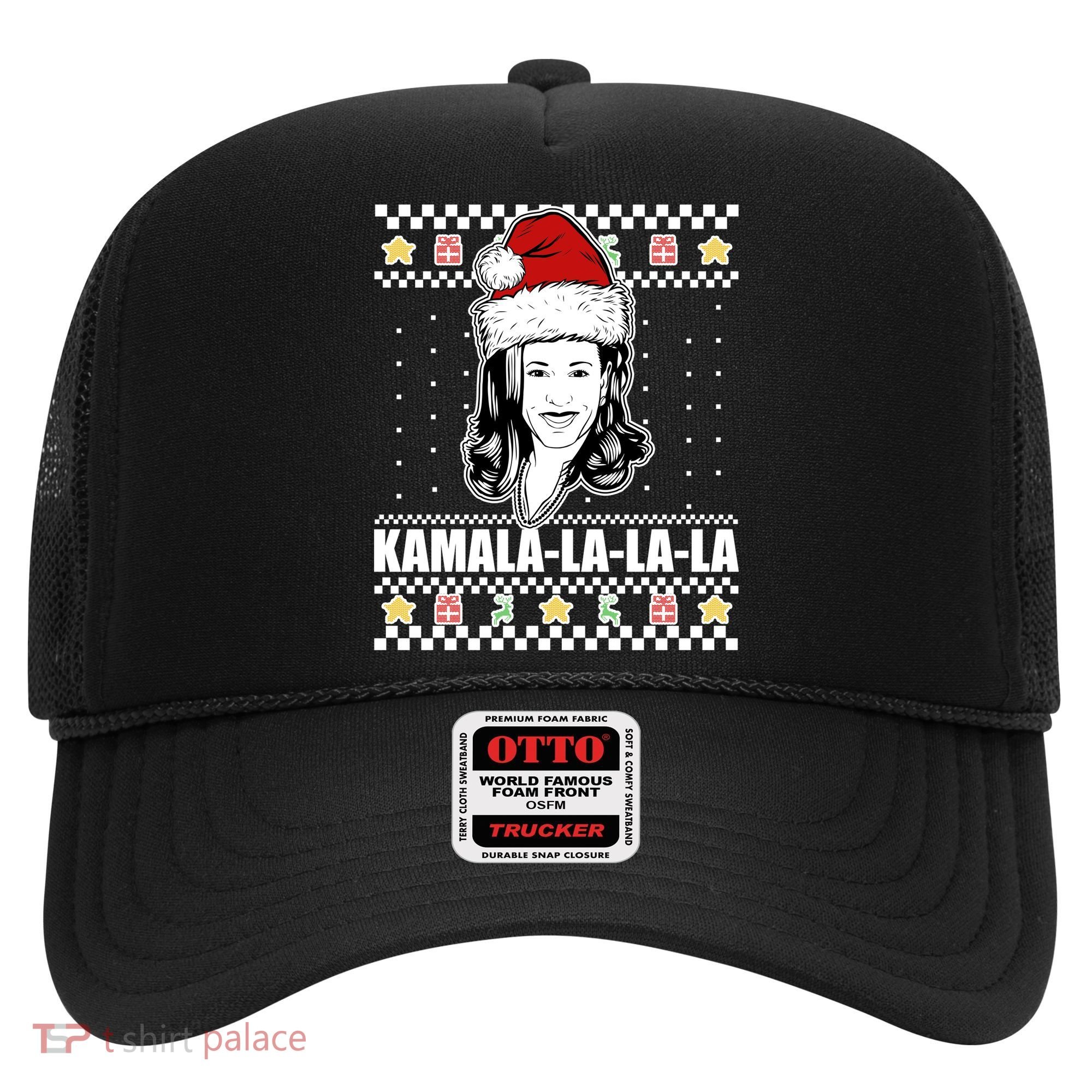 Kamala La La La Ugly Christmas Sweater Hat