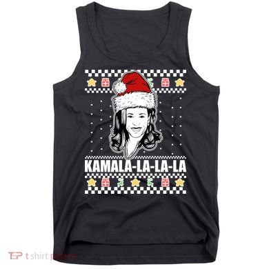 Kamala La La La Ugly Christmas Sweater Tank Top