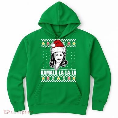 Kamala La La La Ugly Christmas Sweater Hoodie