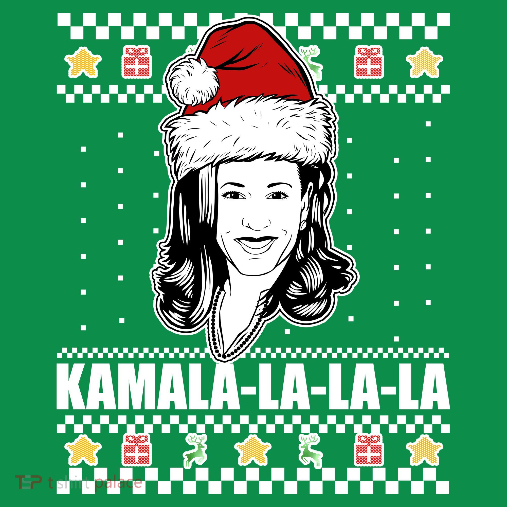 Kamala La La La Ugly Christmas Sweater Long Sleeve Shirt
