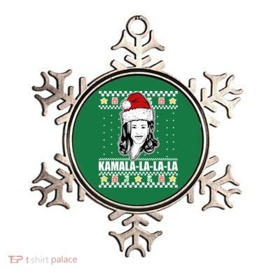 Kamala La La La Ugly Christmas Sweater Ornament