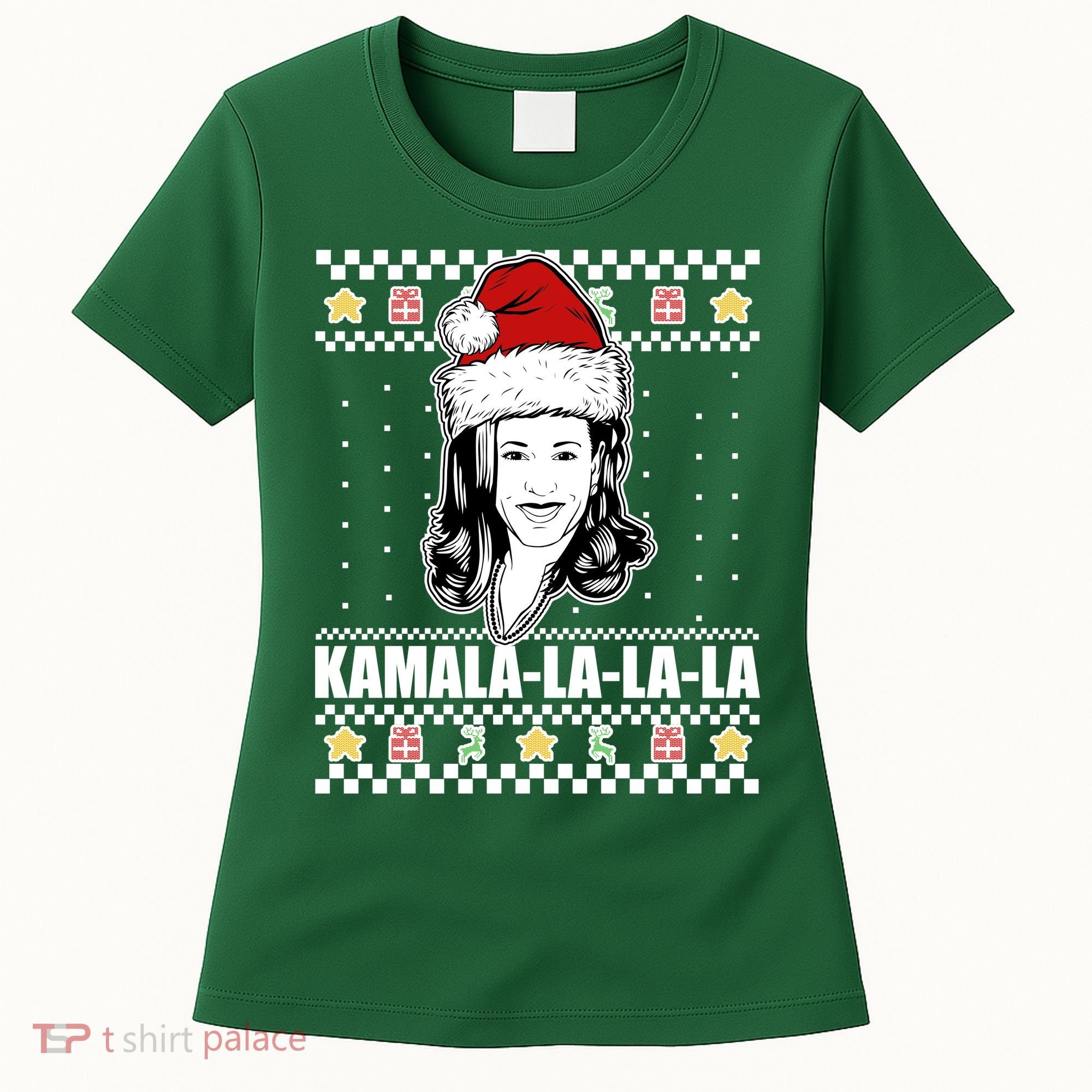 Kamala La La La Ugly Christmas Sweater Women's T-Shirt