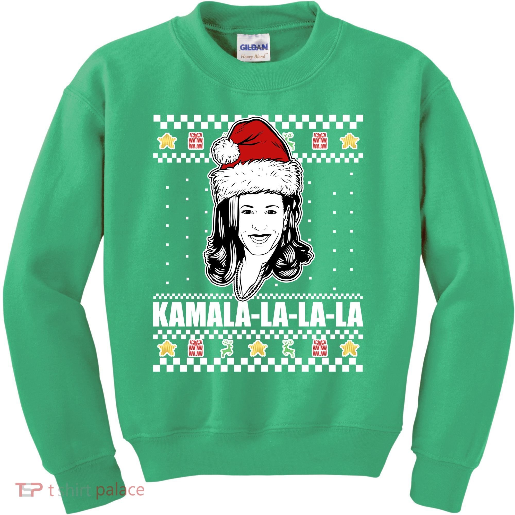 Kamala La La La Ugly Christmas Sweater Kids Sweatshirt