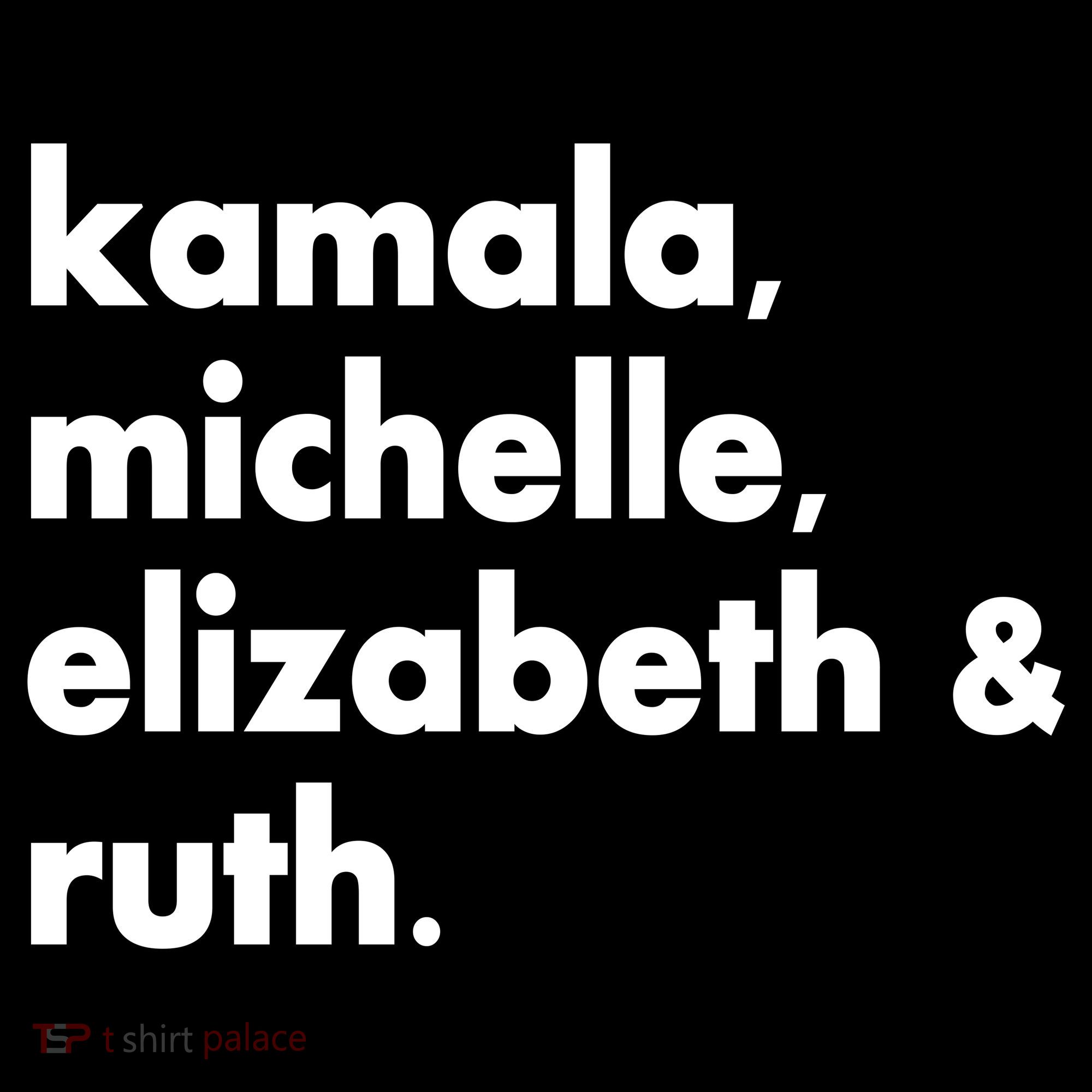 Kamala Michelle RBG Elizabeth Ruth Bucket Hat