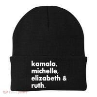 Kamala Michelle RBG Elizabeth Ruth Beanie thumb 0