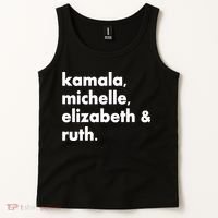 Kamala Michelle RBG Elizabeth Ruth Tank Top thumb 2