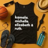 Kamala Michelle RBG Elizabeth Ruth Tank Top thumb 4