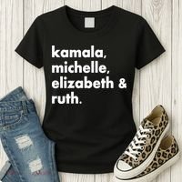 Kamala Michelle RBG Elizabeth Ruth Women's T-Shirt thumb 3