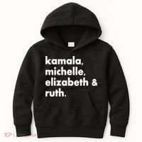 Kamala Michelle RBG Elizabeth Ruth Kids Hoodie thumb 0