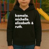 Kamala Michelle RBG Elizabeth Ruth Kids Hoodie thumb 3
