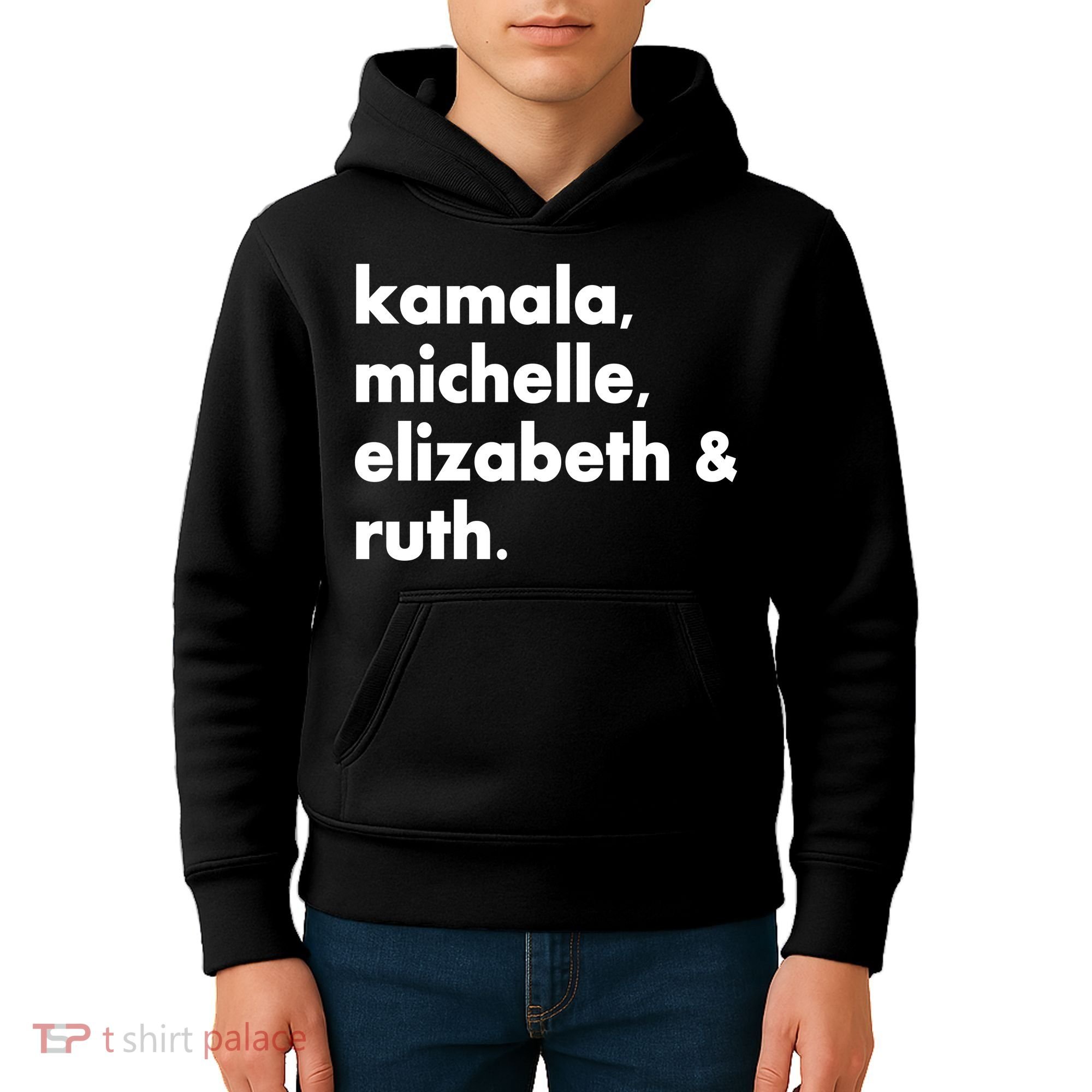 Kamala Michelle RBG Elizabeth Ruth Kids Hoodie