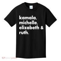 Kamala Michelle RBG Elizabeth Ruth Kids T-Shirt thumb 0