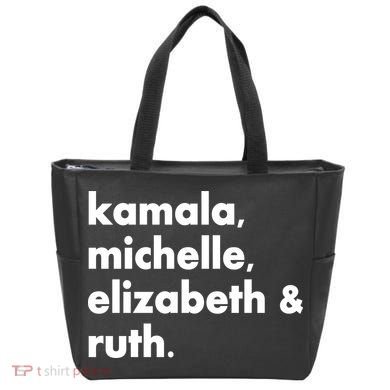 Kamala Michelle RBG Elizabeth Ruth Tote Bag