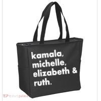 Kamala Michelle RBG Elizabeth Ruth Tote Bag thumb 2